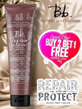 Bumble and Bumble BB Hair Repair And Heat Protect Blow Dry Cream
